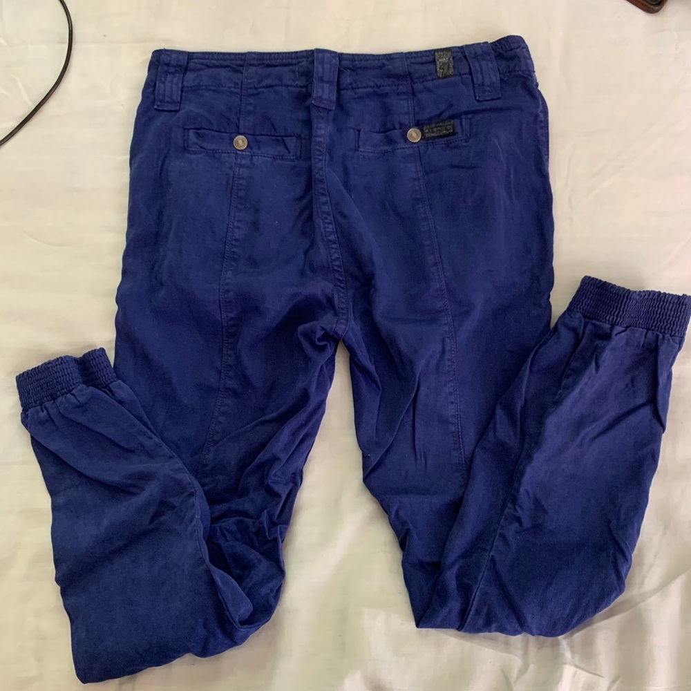 7 For All Mankind Blue Pants - Picture 4 of 4